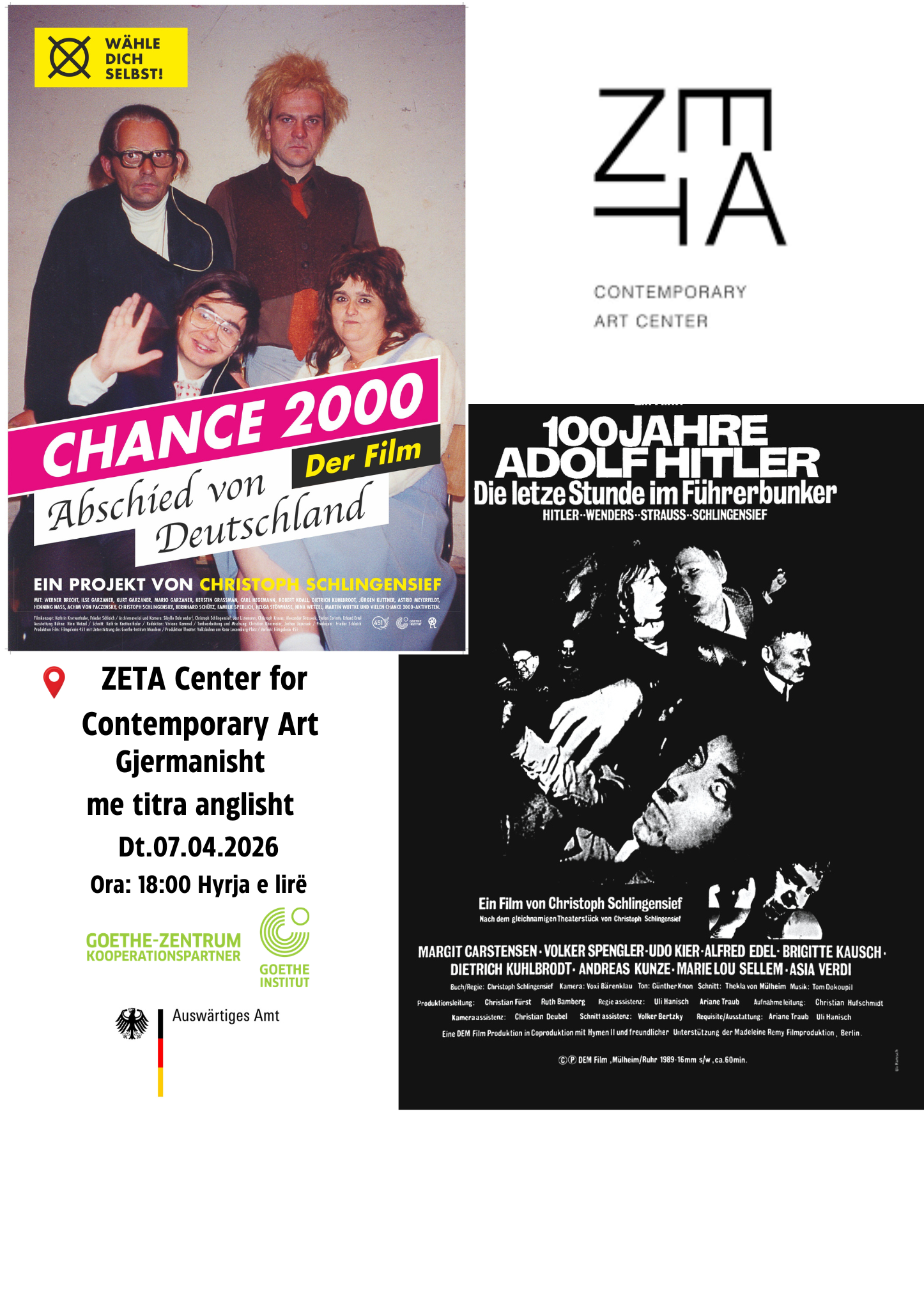 100 Vjet Adolf Hitler / Chance 2000 – Lamtumirë Gjermanisë